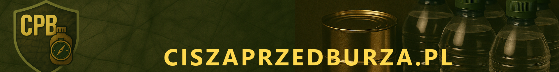 Baner Cisza Przed Burzą